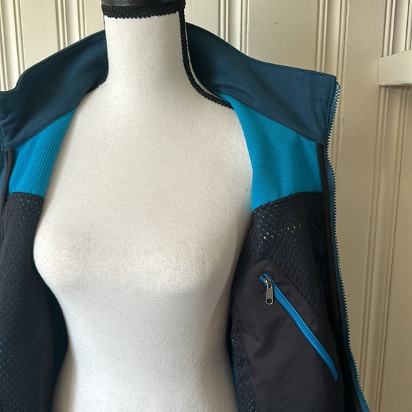 Patagonia Polartec Soft Shell Jacket Blue/Green Size M - Picture 4 of 9